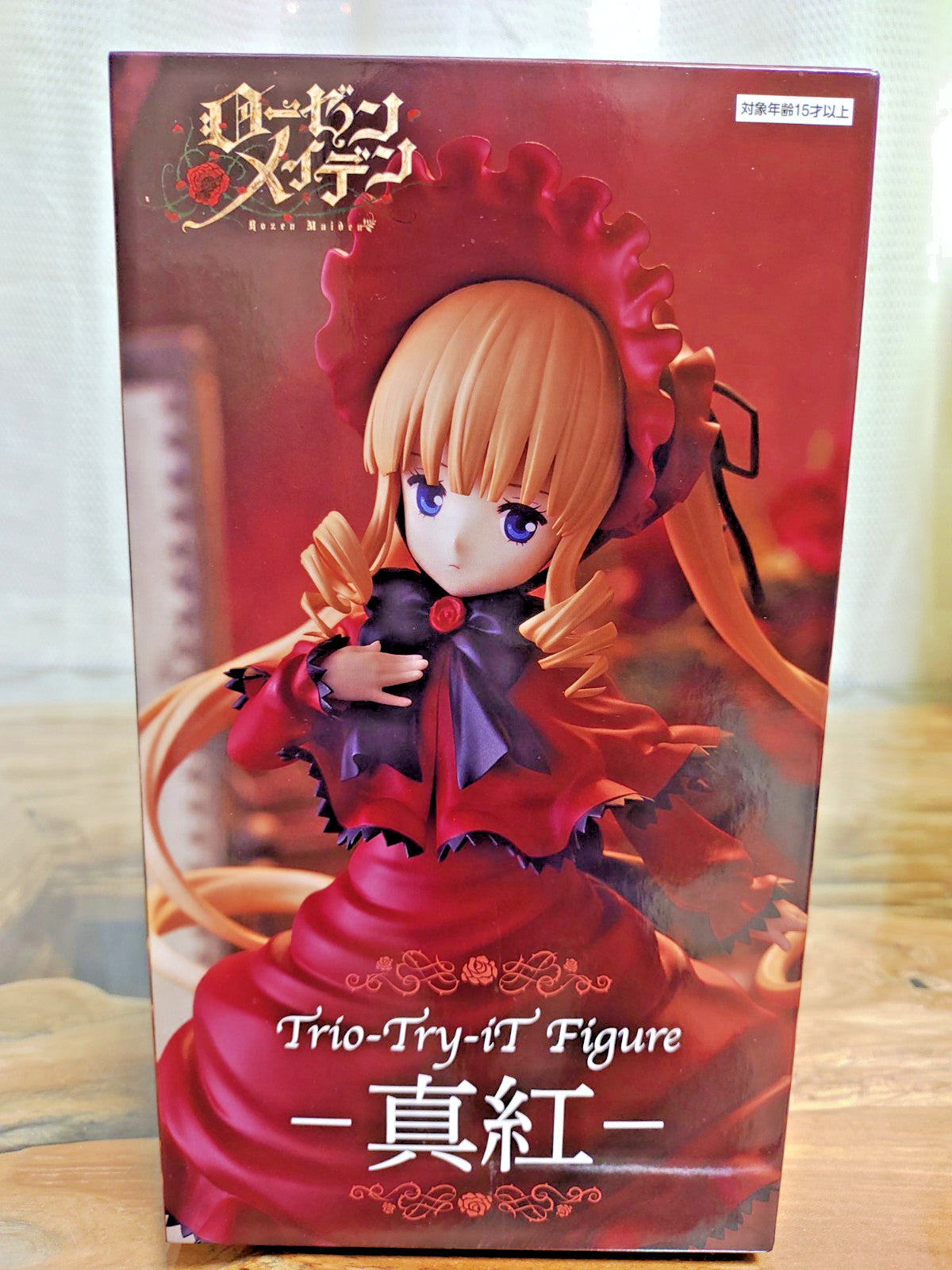 Rozen Maiden Trio-Try-iT Shinku figure, original FuRyu box front