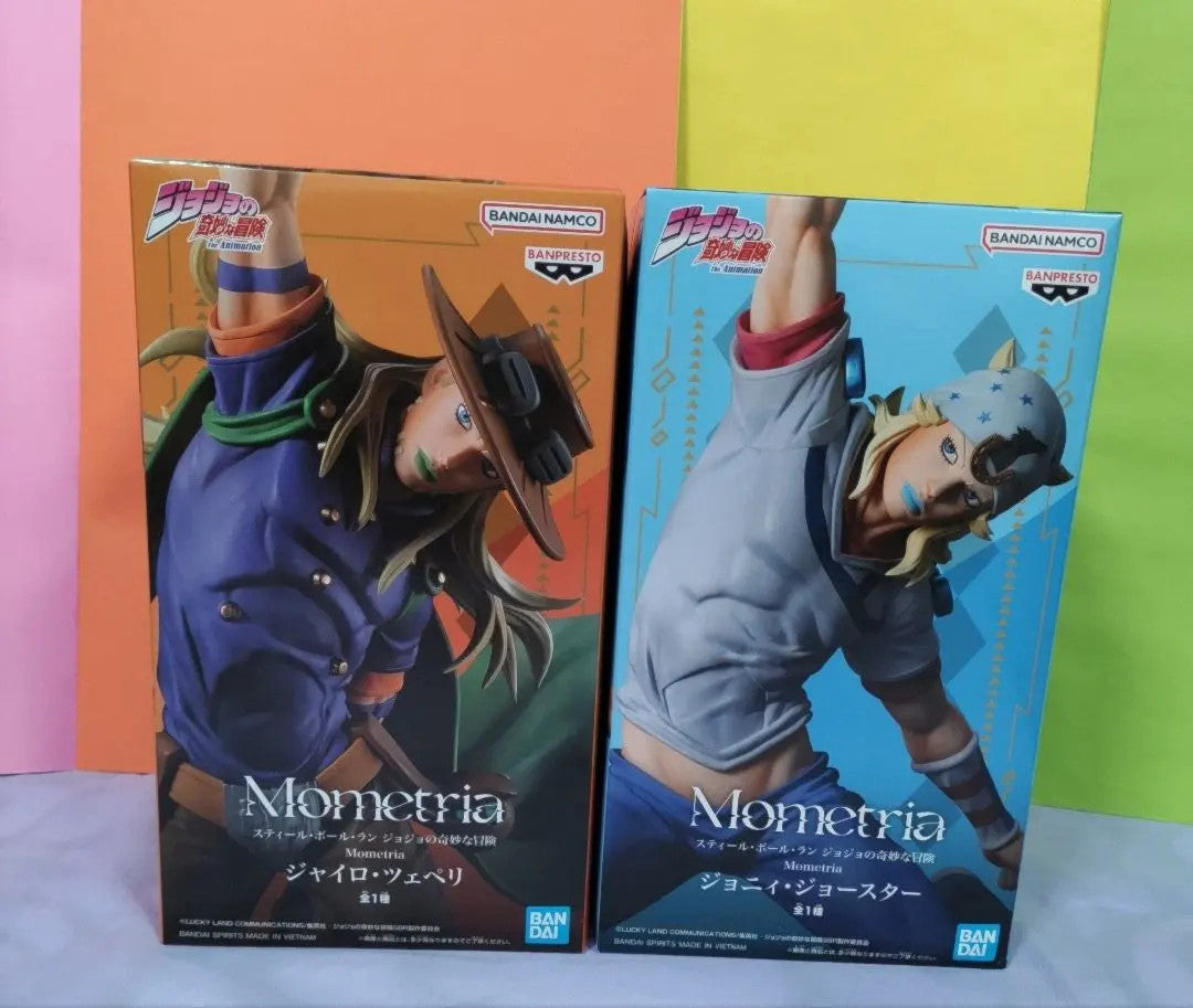 JoJo Steel Ball Run Mometria Johnny Joestar Gyro Zeppeli Figure Set