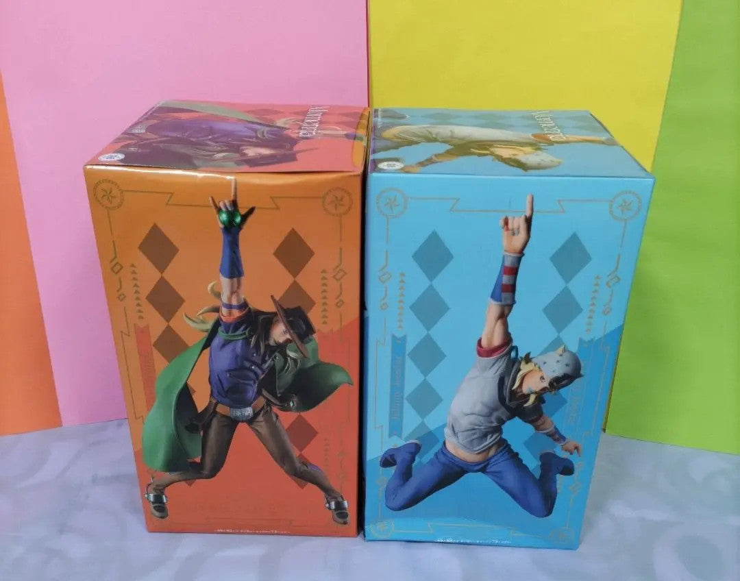 JoJo Steel Ball Run Mometria Johnny Joestar Gyro Zeppeli Figure Set