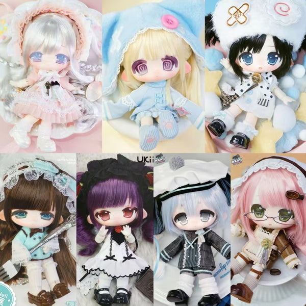 Uki Doki Mini Mili Project BJD Dressable Doll — 18 cm / 7 in