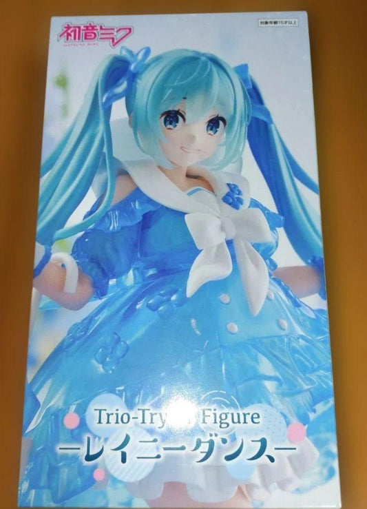 Fujima Ma - FuRyu Hatsune Miku Trio-Try-iT Rainy Dance Figure - Studio Showcase