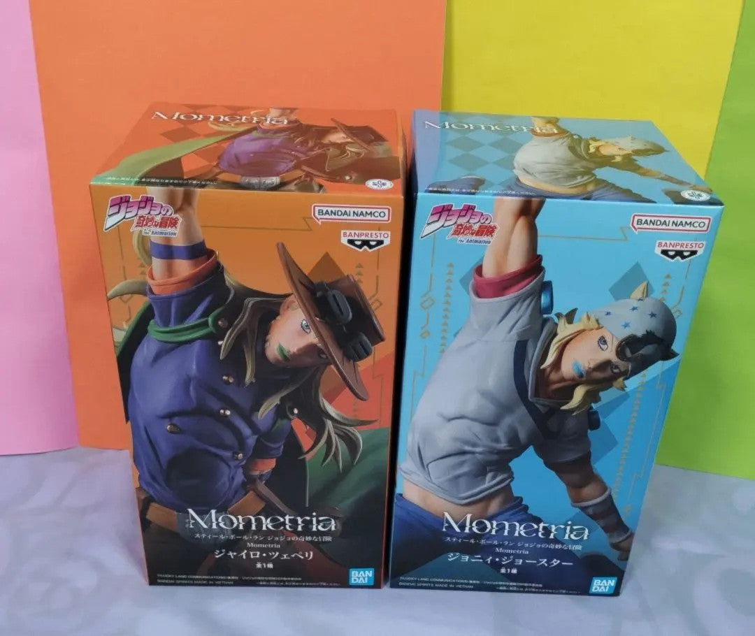 JoJo Steel Ball Run Mometria Johnny Joestar Gyro Zeppeli Figure Set