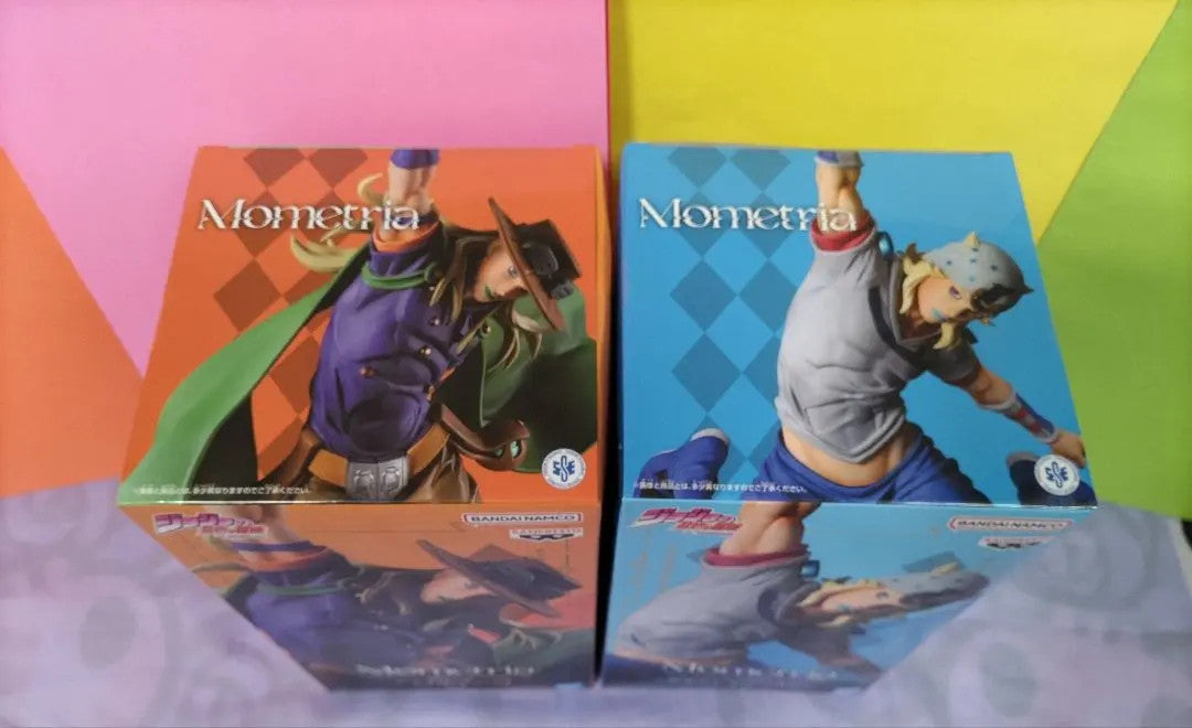 JoJo Steel Ball Run Mometria Johnny Joestar Gyro Zeppeli Figure Set