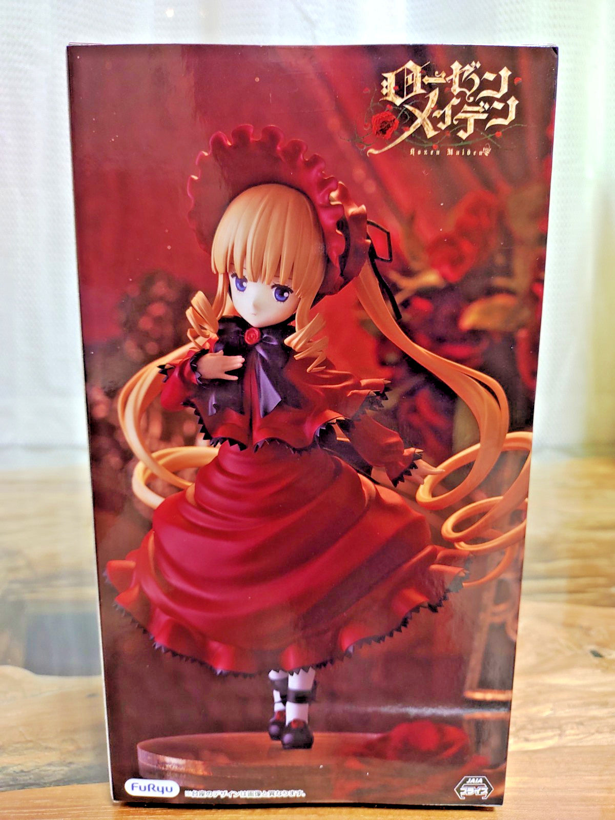 Rozen Maiden Trio-Try-iT Shinku figure, box back panel