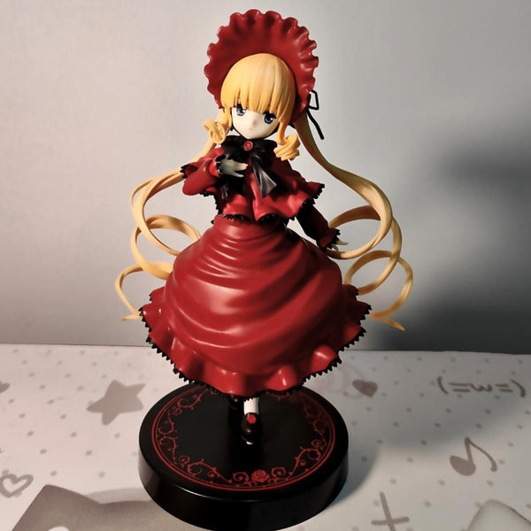 Shinku FuRyu Trio-Try-iT Rozen Maiden prize figure, front view on display base